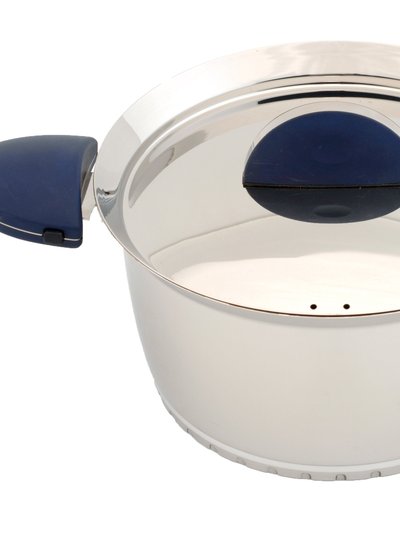 BergHOFF BergHOFF Stacca 6.25" Stainless Steel Covered Casserole, Blue product