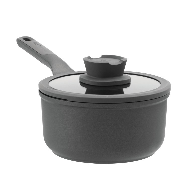 BergHOFF Stone 7" Non-stick Covered Saucepan, 2.1 Qt