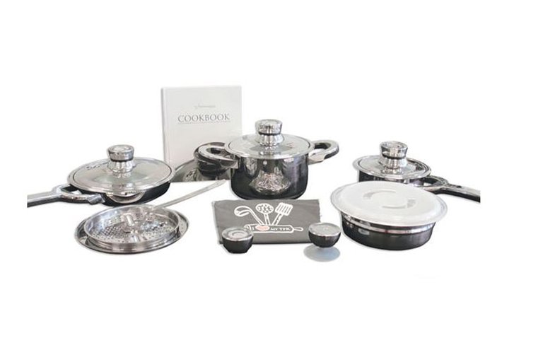 Berghoff TFK Gourmet Collection 15pc 18/10 Ss Cookware Set
