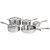 BergHOFF Vintage Tri-Ply 18/10 Stainless Steeel 10Pc Cookware Set, Hammered