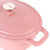 Cast Iron 3qt Round Stockpot - Pink