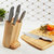 Entity 6pc Stainless Steel Knife Block Set