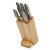 Entity 6pc Stainless Steel Knife Block Set