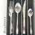 Essentials 20Pc 18/10 Stainless Steel Flatware Set, Taper