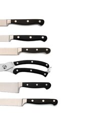 Essentials 6Pc Stainless Steel Triple Riveted Knife Set