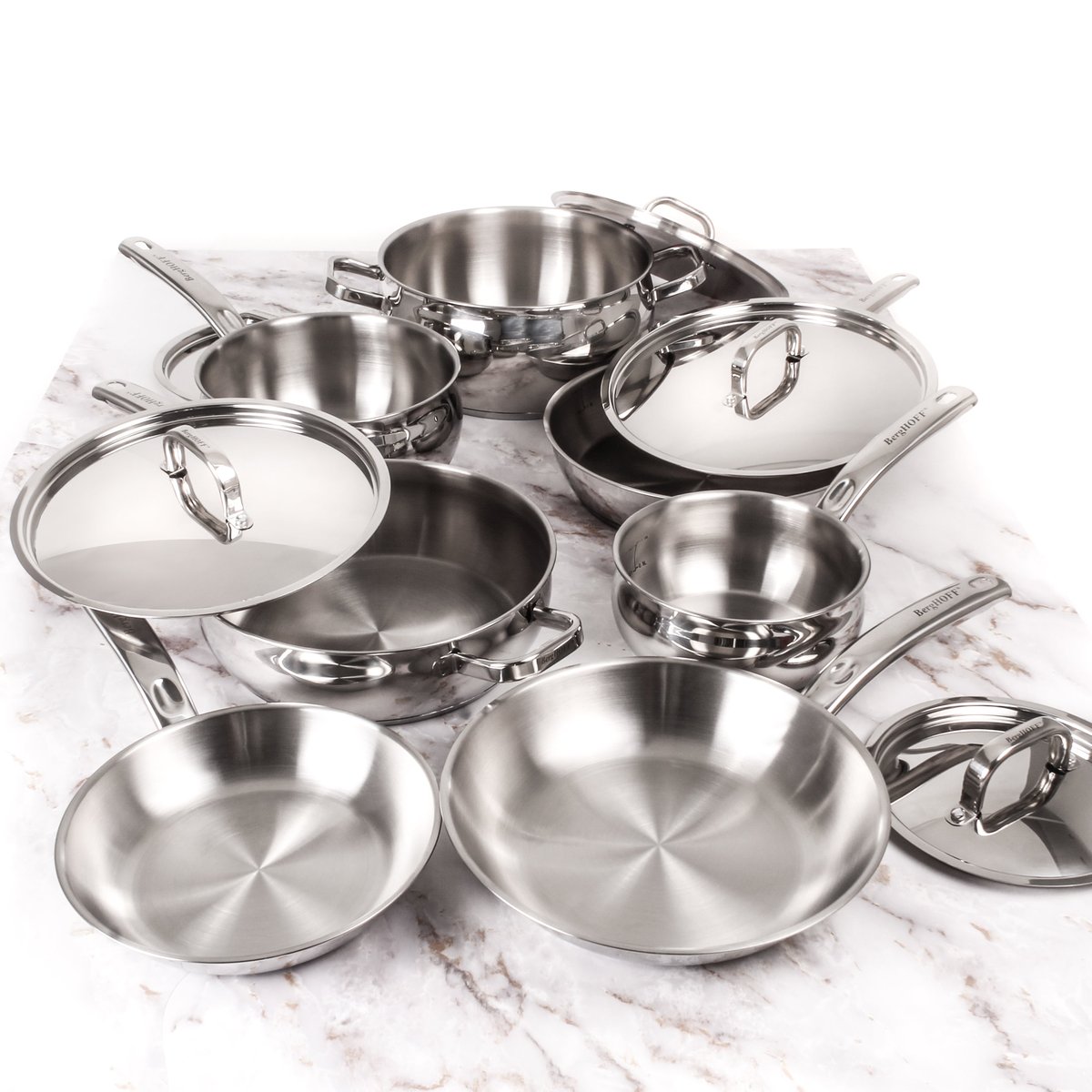 Berghoff 18/10 edelstahl 10 Piece Stainless Steel Cookware