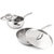 Essentials Belly Shape 18/10 Stainless Steel 4Pc Skillet & Saucepan Set, Metal Lid