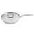 Essentials Belly Shape 18/10 Stainless Steel 4Pc Skillet & Saucepan Set, Metal Lid