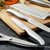 Frame 8Pc Stainless Steel Knife Block Set