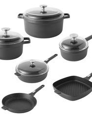 GEM 10Pc Non-Stick Cookware Set