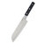 Gene Stainless Steel Santoku Knife, 7"