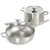 Graphite 4 Piece Cookware Set With Glass Lids