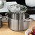 Graphite 5Pc Recycled 18/10 Stainless Steel Cookware Set