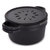 Graphite Enamel Cast Iron Covered Stockpot 10.25", 6qt.