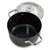 Graphite Non-Stick Ceramic Stockpot 8", 3.3qt. With Glass Lid, Sustainable Recycled Material