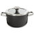 Graphite Non-Stick Ceramic Stockpot 8", 3.3qt. With Glass Lid, Sustainable Recycled Material