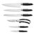 Graphite Stainless Steel 13Pc Knife Block Set