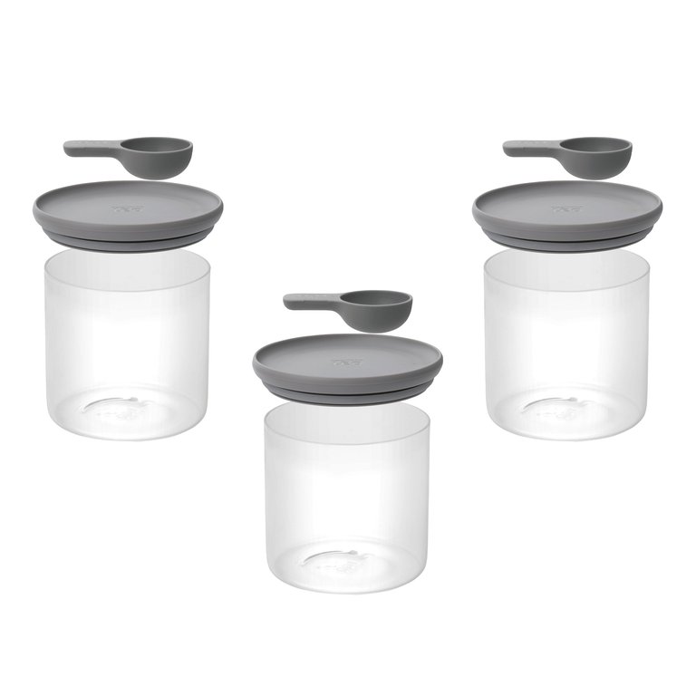 Leo 3Pc Glass Container Set