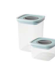 Leo 3Pc Smart Seal Food Container Set - Green