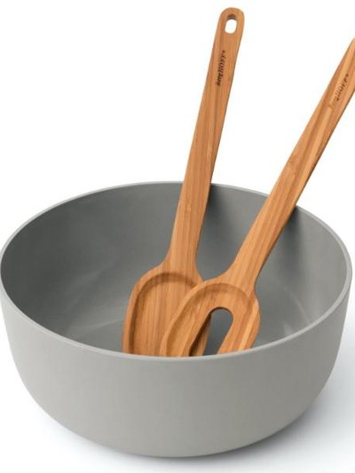 BergHOFF Leo 3Ps Bamboo Salad Bowl Set with Servers product