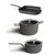 Leo 5Pc Non-Stick Cookware Set - Grey