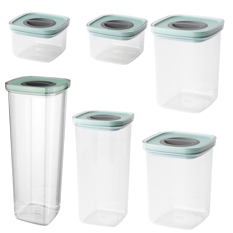Leo 6Pc Smart Seal Container Set