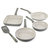 Leo Balance 5Pc Non-Stick Ceramic Frying Pan Set With Turner