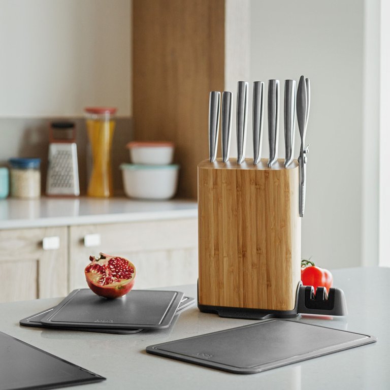 Leo Legacy Stainless Steel 11Pc Knife Block Set