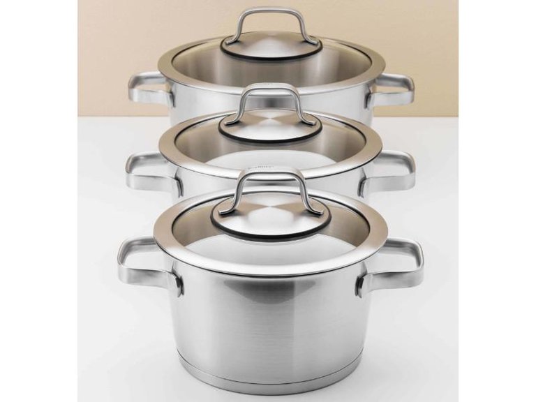 Manhattan 10Pc Stainless Steel Cookware Set