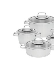 Manhattan 10Pc Stainless Steel Cookware Set