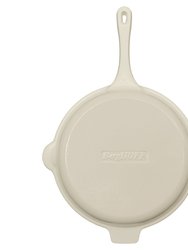 Neo 10" Cast Iron Fry Pan - Meringue