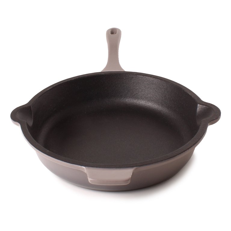 Neo 10" Cast Iron Fry Pan, Oyster - Oyster