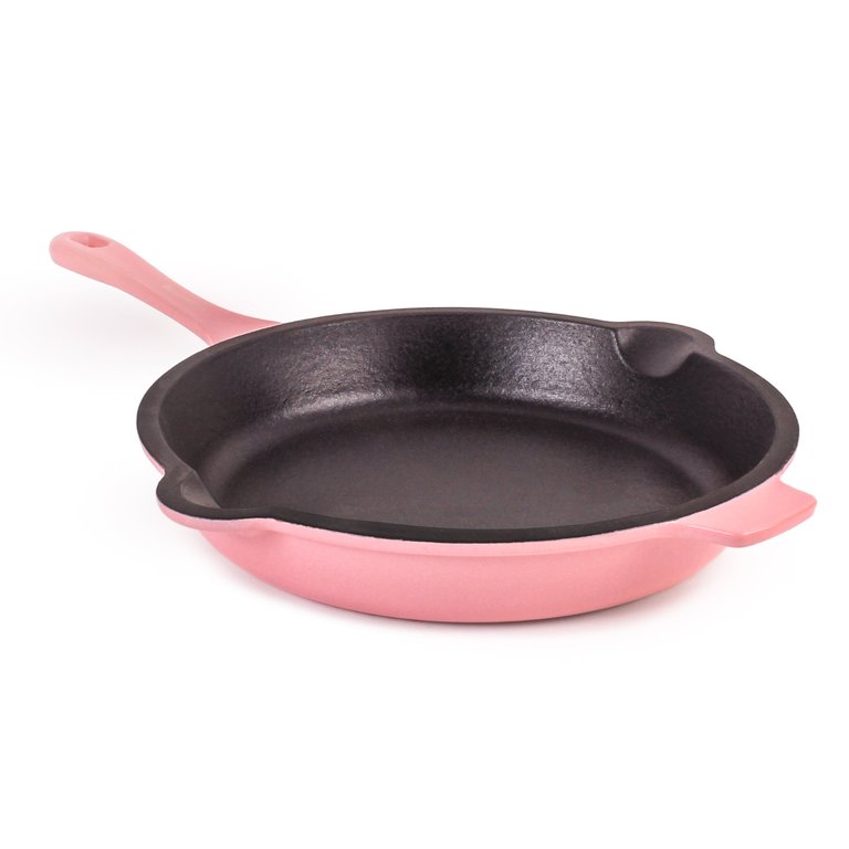 Neo 10" Cast Iron Fry Pan - Pink