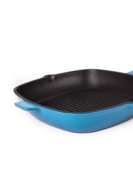 Neo 10Pc Cast Iron Cookware Set - Blue