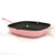 Neo 11" Cast Iron Square Grill Pan - Pink