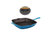 Neo 2Pc Cast Iron Set, 11" Grill Pan & with Slotted Steak Press - Blue