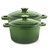 Neo 4pc Cast Iron Cookware Set, 3qt. & 7qt., Green