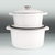 Neo 4pc Cast Iron Cookware Set, 3qt. & 7qt., White