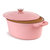 Neo 4Pc Cast Iron Cookware Set, 5qt. & 8qt. Dutch Ovens, Matching Lids, Pink