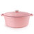 Neo 4Pc Cast Iron Cookware Set, 5qt. & 8qt. Dutch Ovens, Matching Lids, Pink