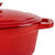 Neo 4Pc Cast Iron Cookware Set, 5qt. & 8qt. Dutch Ovens, Matching Lids, Red