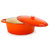 Neo 4pc Cast Iron Cookware Set, 5qt. & 8qt., Orange