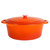 Neo 4pc Cast Iron Cookware Set, 5qt. & 8qt., Orange