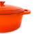 Neo 4pc Cast Iron Cookware Set, 5qt. & 8qt., Orange