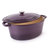 Neo 4Pc Cast Iron Cookware Set, 5qt. & 8qt. Oval Dutch Ovens, Matching Lids, Purple