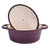 Neo 4Pc Cast Iron Cookware Set, 5qt. & 8qt. Oval Dutch Ovens, Matching Lids, Purple