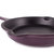 Neo 4pc Cast Iron Cookware Set, Grill Pan, Fry Pan & Oval Dutch Oven, Purple