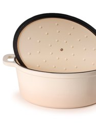 Neo 5Pc Cast Iron Cookware Set, Meringue