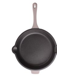 Neo 5Pc Cast Iron Cookware Set, Oyster