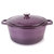 Neo 7Qt Cast Iron Round Covered Dutch Oven - Purple